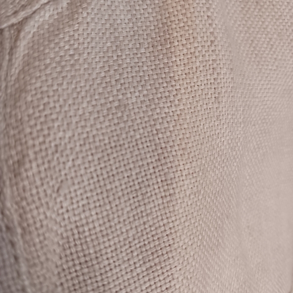 Size Large C&C California Womens 100%  Linen Jacket Beige Spring - Picture 5 of 9